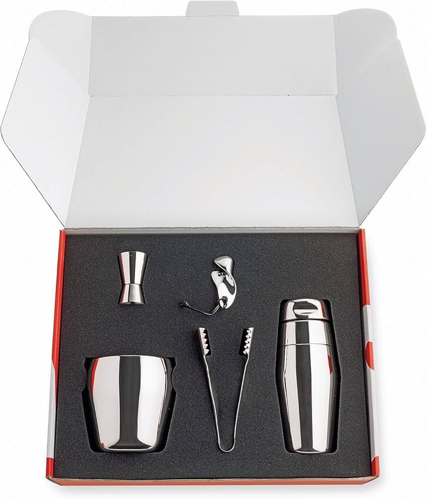 セール★新品★ALESSI★シェイカー・メジャーカップセット 新品☆ALESSI☆シェイカー・メジャーカップセット